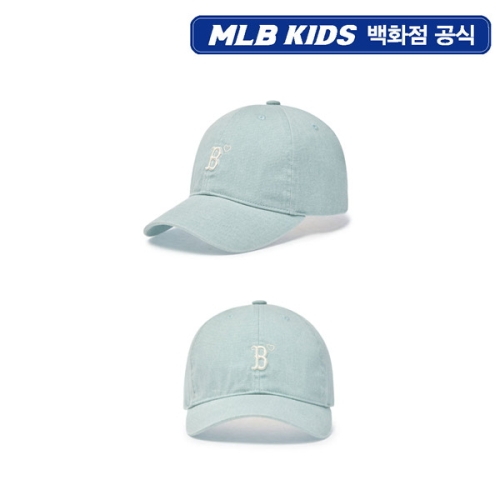 MLB키즈 CPH01 여아 하트 스트릿 쿠키 볼캡 7FCPH016N-43MTS