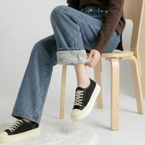 KARRA 카라 /카라 융기모안감데님팬츠_A3F18034