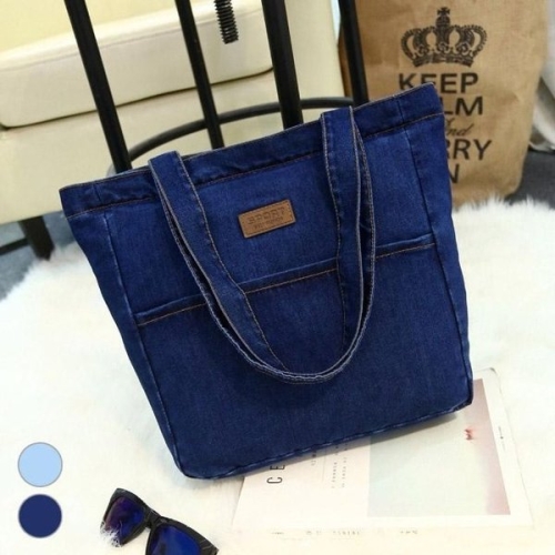 심플 데님 ELG157 스트 토트 패션잡화 가 여성 백 핸 WFIH0K8