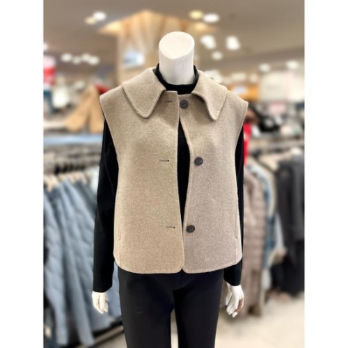 고세 소 이브존01카라넥핸드메이드울혼방베스트TI4VA01BK