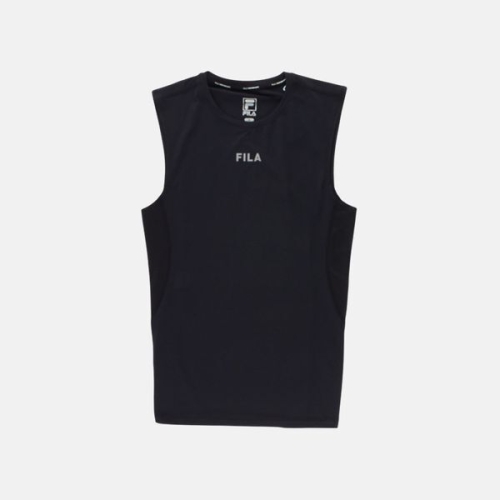 휠라 남성 트레이닝 민소매 베이스레이어 블랙 FS2ITE120