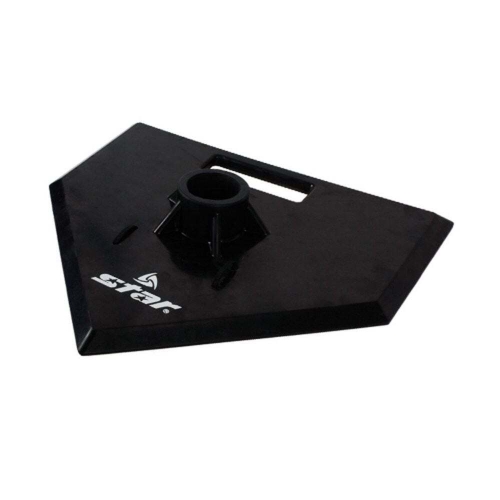 STAR  뉴 티볼 폴대 고무베이스 WXK5003 개 1개입