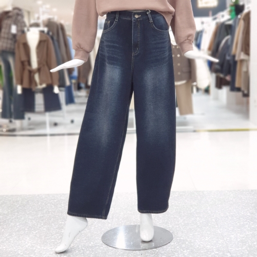 Ab.f.z 기모 안감 데님 팬츠 FSPQA1E32A