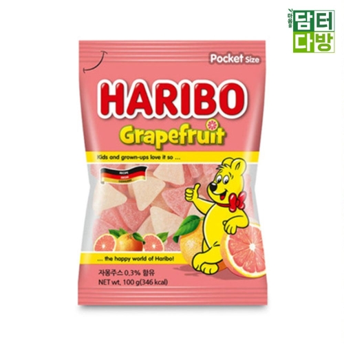 하리보  그레이프 프루트 100g