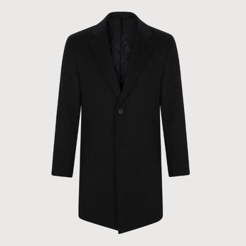 트레몰로 HC09 블랙 체스터 코트 EL5W9411 남성 겨울 울캐시 혼방 안감 퀼 S44098954