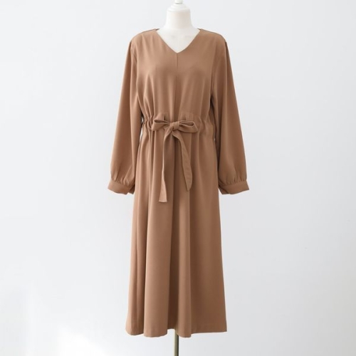 아이우먼 웨스트벨티드롱원피스 WBQ381M512 빅사이즈