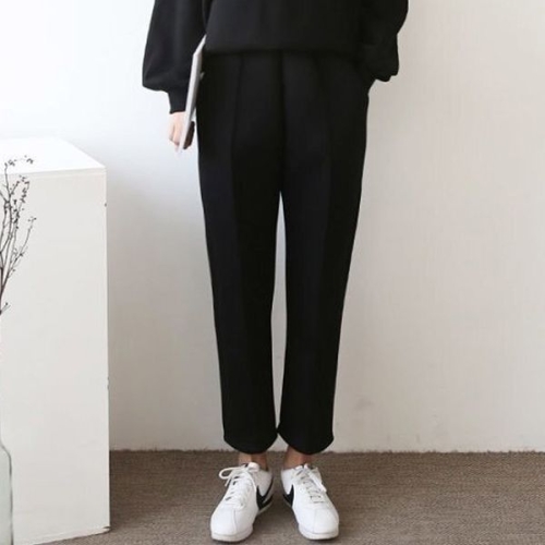 아이우먼 매치쉬운기본핏팬츠 YYV879M512 빅사이즈