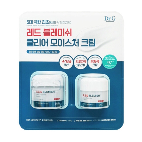 닥터지 레드 블레미쉬 클리어 모이스처 크림 70ml+50ml