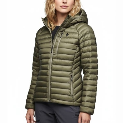 블랙다이아몬드 어프로치 다운 후디 WOMENS Pine Smoke OAWAP744093