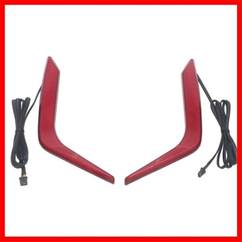 혼다  Goldwing 1800 LED 후면 새들백 악센트 경고 정지 램프 렌즈 키트 골드 윙 투어 DCT 에어백 2018-GL