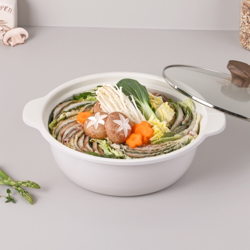 남양키친플라워  쿠킨 크림라떼 경량 뚝배기