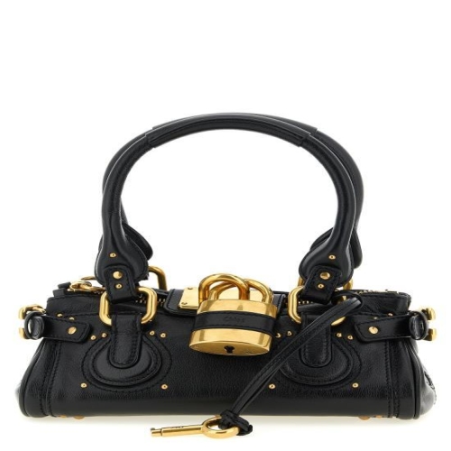 끌로에 Small Paddington in grained leather bag_CH26SS805P75001