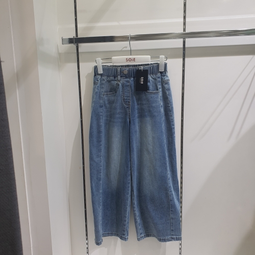 소이 사이드 절개 빅와이드 블루진 26S1253_KG