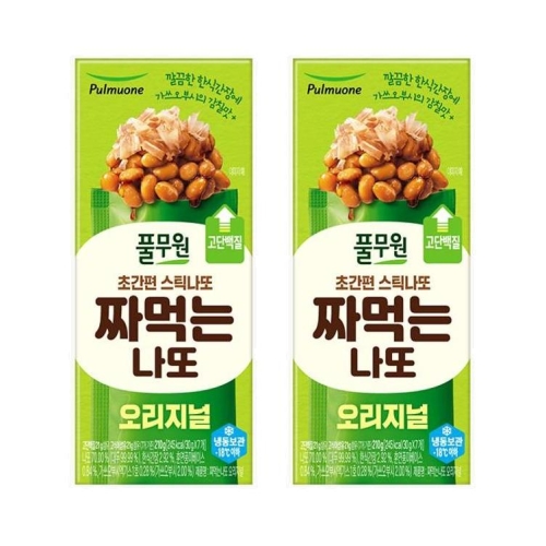 풀무원 짜먹는나또 오리지널 210g(30gx7입)