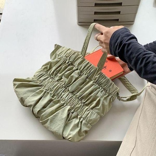 포올 셔링 퀼팅 토트 크로스백 FA777 4color WCE7418