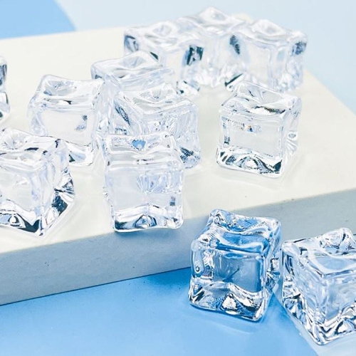 데코  장식용 소형 아크릴 얼음 가짜 모형 아이스큐브_18985458_667501