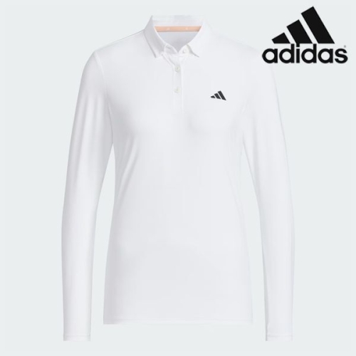 아디다스  여성용 골프 티셔츠 /Y8JF4618 / PO LO LS 우먼스 에어로레디 골프 긴팔 폴로 셔츠