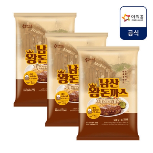 아워홈  남산왕돈까스 680g