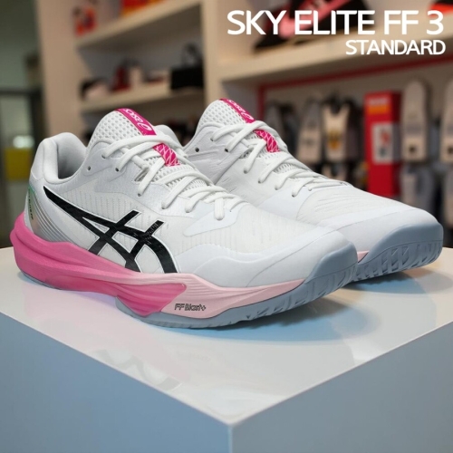 아식스  스카이엘리트 FF3 배구화 화이트/후르츠 스탠다드 1053A081 남녀공용