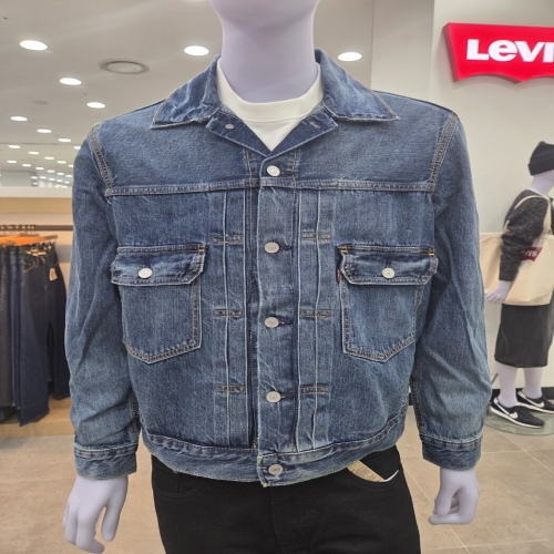 리바이스 남성 타입 II 셀비지 트러커 자켓 A7632-0013