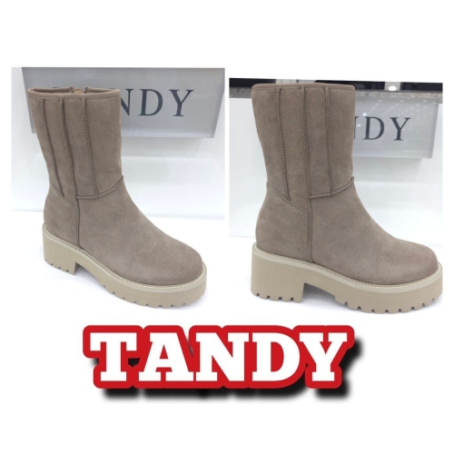탠디 부츠 6cm 여성 스웨이드 앵글 부츠 X2T5Q524_SH