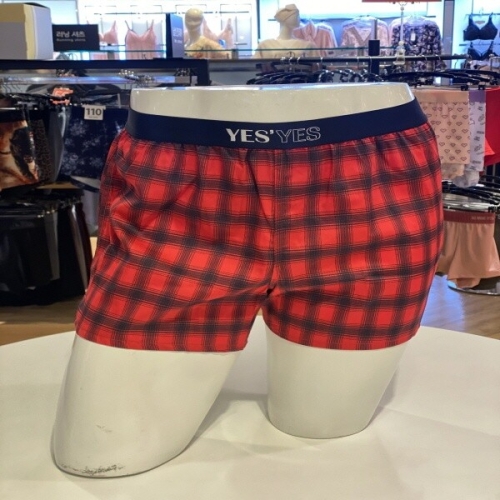 YES apos 면 타탄체크 남성드로즈 YSMTBA01