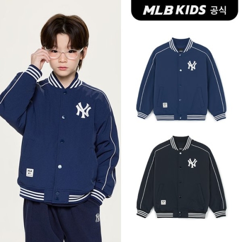 MLB키즈 스포티브 컬시브 나일론 패딩 점퍼 (7AJPB0261)
