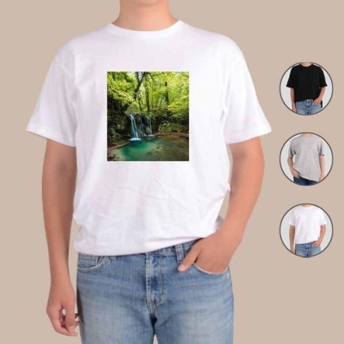 시리즈 함께 남여공용 자연과 그림 풍경 반팔티 KO 가 WFL1YIY