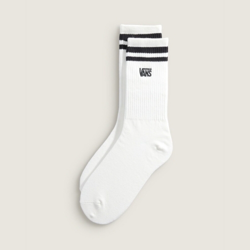 반스 양말 스트레치 로고 크루 삭스 화이트 / VN000SZQWHT