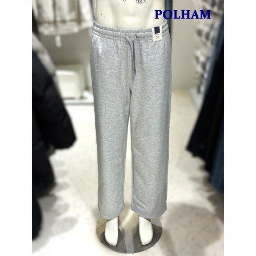 폴햄 남성 더블니트 와이드 스웨트 팬츠 PHG1PT1019 -US