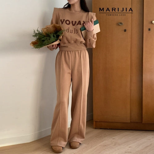 보이 마리지아 기모 맨투맨+와이드 팬츠 MSTB9062