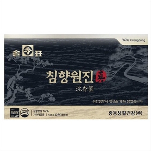 광동생활건강 솔표 침향원진 4g 40환