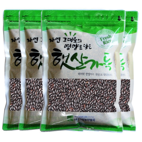 아침농산잡곡 햇살가득 찰흑미 500g