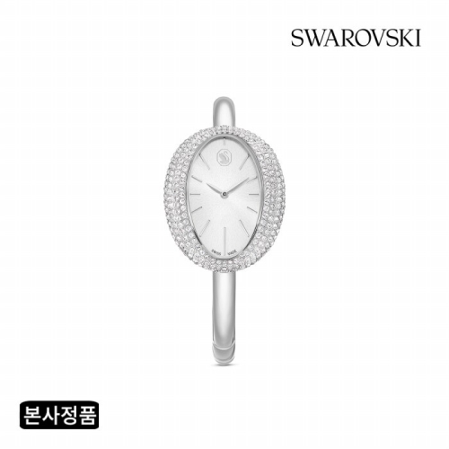 스와로브스키 여성 Imber bangle 실버 톤 시계_5705419