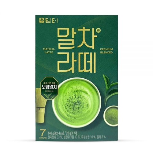 담터  말차라떼 7개입
