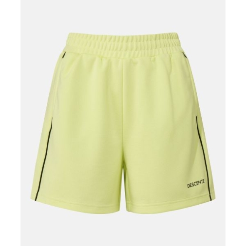 데상트 우먼스 트랙 저지 쇼츠 라임 SQ122RKH39 SQ122RKH39_LIM0 290866