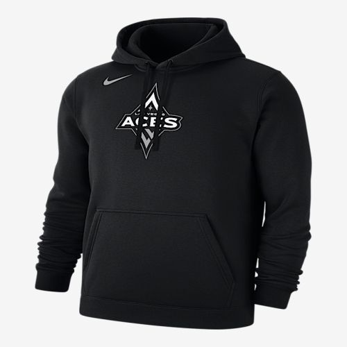나이키 Las Vegas Aces Club 남성 WNBA Fleece Pullover 후디 Black M31777WLVS-BLK