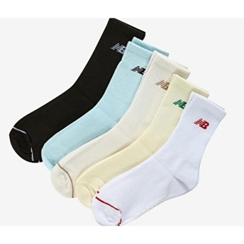 뉴발란스  키즈 5PCS 플라잉 로고 컬러 장목 양말 BB NK8EFS208U 99