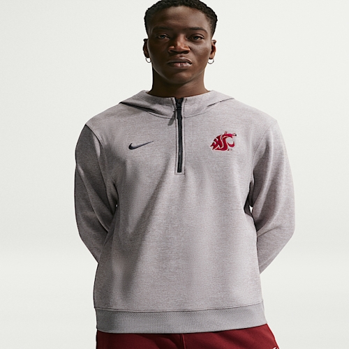 나이키 Washington State Cougars NCAA 남성 Basketball Coaches Pullover 후디 Medi..