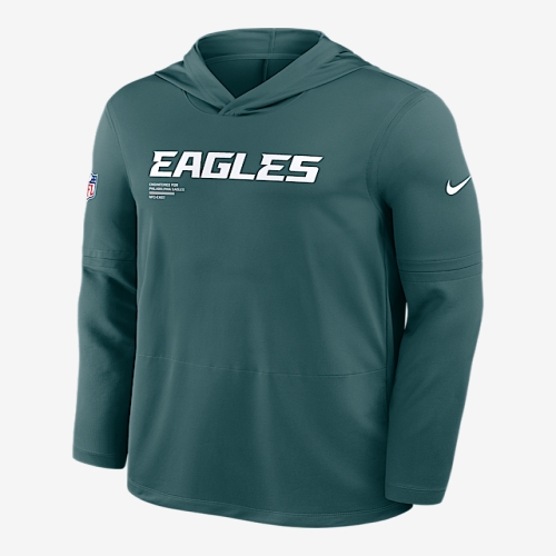 나이키 Philadelphia Eagles Pure Fury Sideline 남성 Dri-FIT NFL Long-Sleeve Ho..