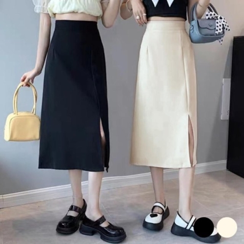 오피스룩 플레어스커트 30대 데님 데이트 정장스커트 WFJ4A8G