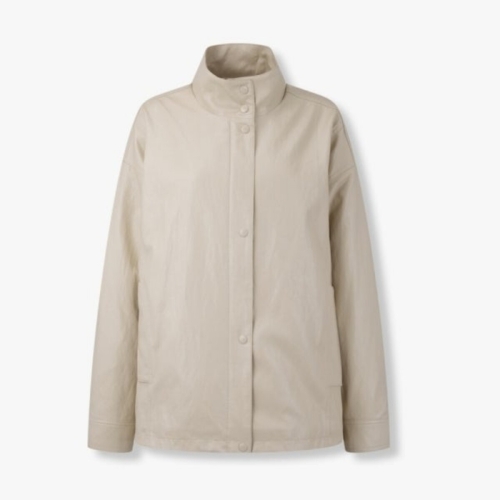 스튜디오톰보이 여성 신세틱 레더 하이넥 점퍼 9176161973