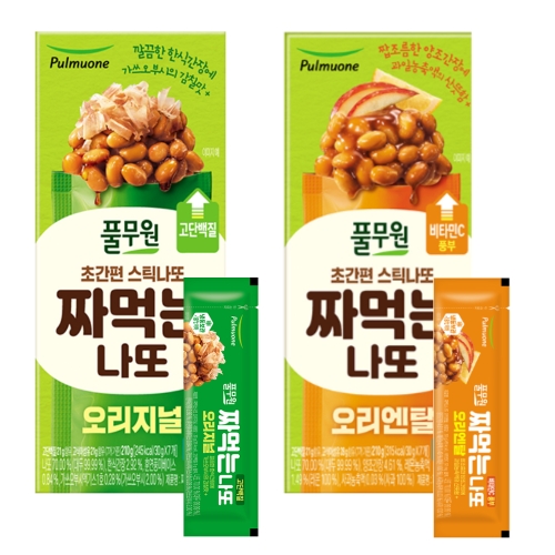 풀무원 짜먹는나또 오리지널 210g + 오리엔탈 210g