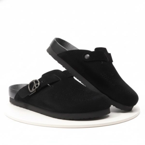 니들스 NEEDLES 25 Clog Sandal Suede Lthr. BLACK QV076 클로그 샌들 스웨이드 819914