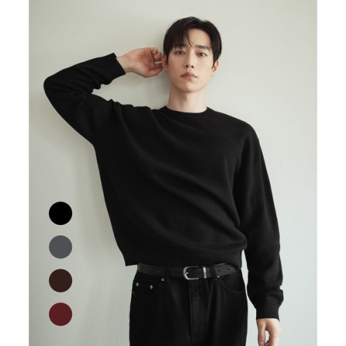 드로우핏 DRAW FIT 서강준PICK 소프트 울 크롭 라운드 니트 4color DFKN5308 174967