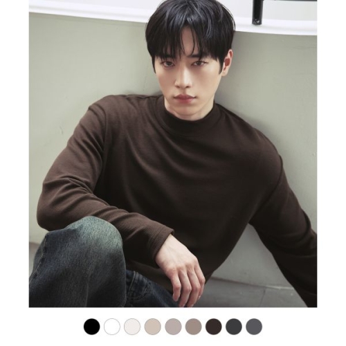 드로우핏 ltgt DRAWFIT DRAW FIT 서강준PICK 모크넥 니트 티셔츠 SET DFTS1302 533928