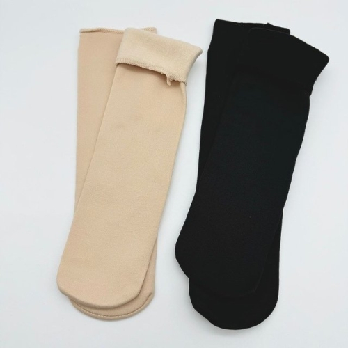 조이 심플 캐주얼 면 방한 기모 지않는 양말 WFJ59MD