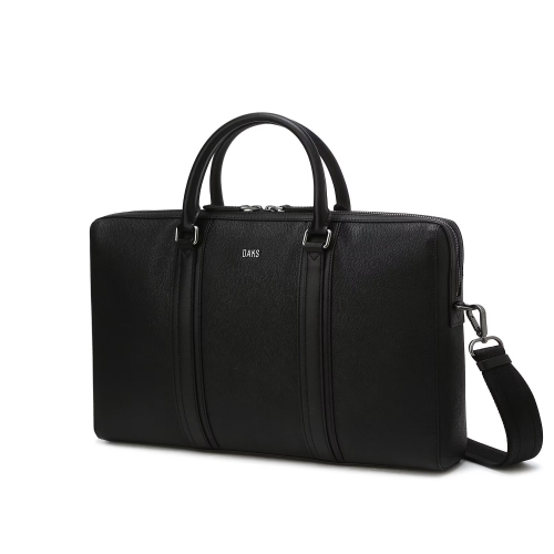 닥스 로고 장식 소가죽 서류가방_DBBA6E335