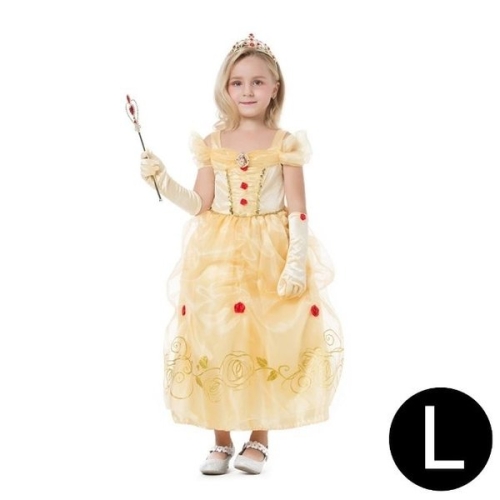 한중 벨 고급형 L 미녀와 드레스 야수 코스튬 WFJ5Q5I