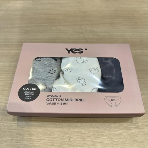 YES 데일리면스판3매입 B552_K YSWPB552